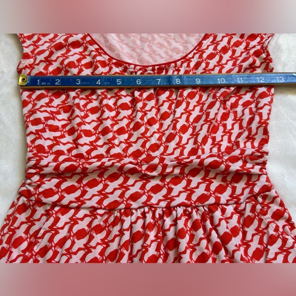 Boden Bird Print Dress - Picture 6 of 8
